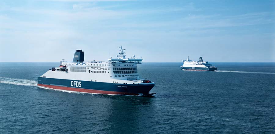 DFDS investirá mil milhões em seis navios eléctricos